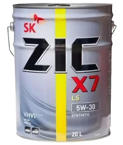 Моторное масло ZIC X7 LS 5W-30, 20л